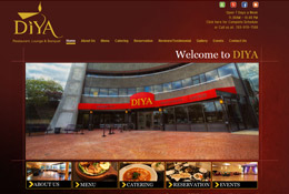 Diya Tysons - Website Management
