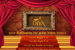 Diya Tysons - Promotional Flyer