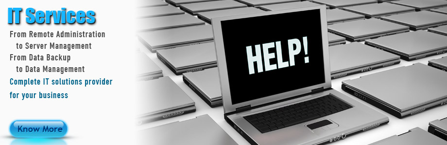 IT Services - Remote Administration, Server Management, Data Backup, Data Management